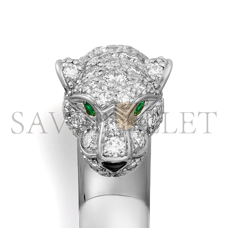 CARTIER PANTHÈRE DE CARTIER RING, SMALL MODEL, SEMI-PAVED N4765900